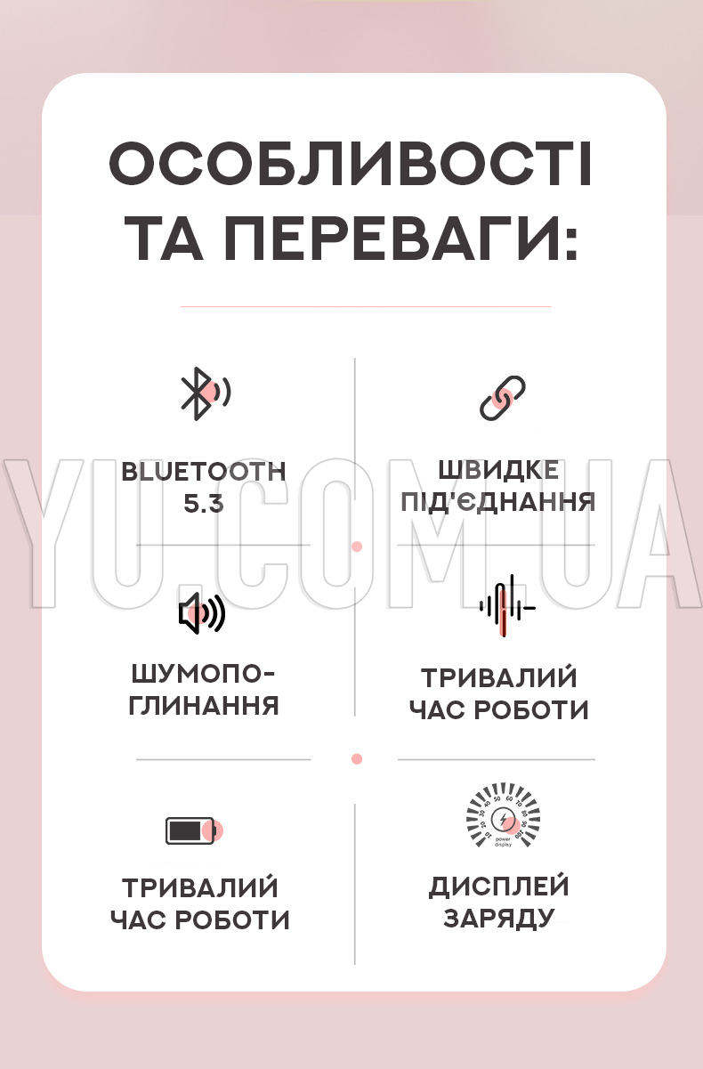 Бездротові навушники вкладки Bluetooth Headset M26 Бездротові навушники вкладки Bluetooth Headset M26